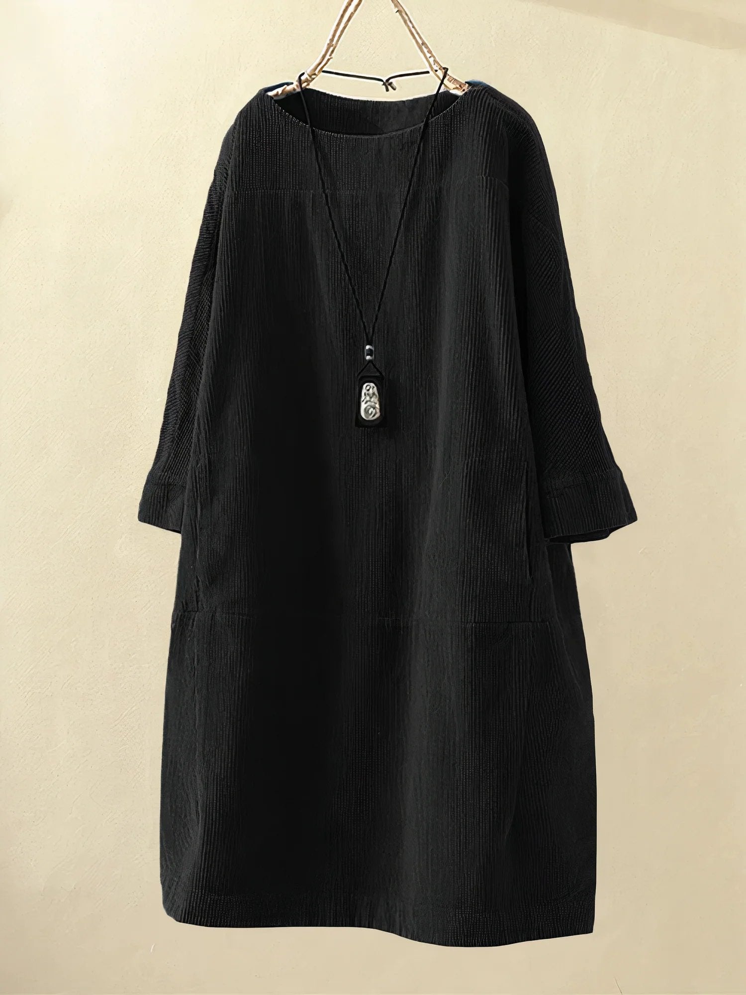 Vestido Túnica Mujer de Pana Corte Holgado - Mavetta