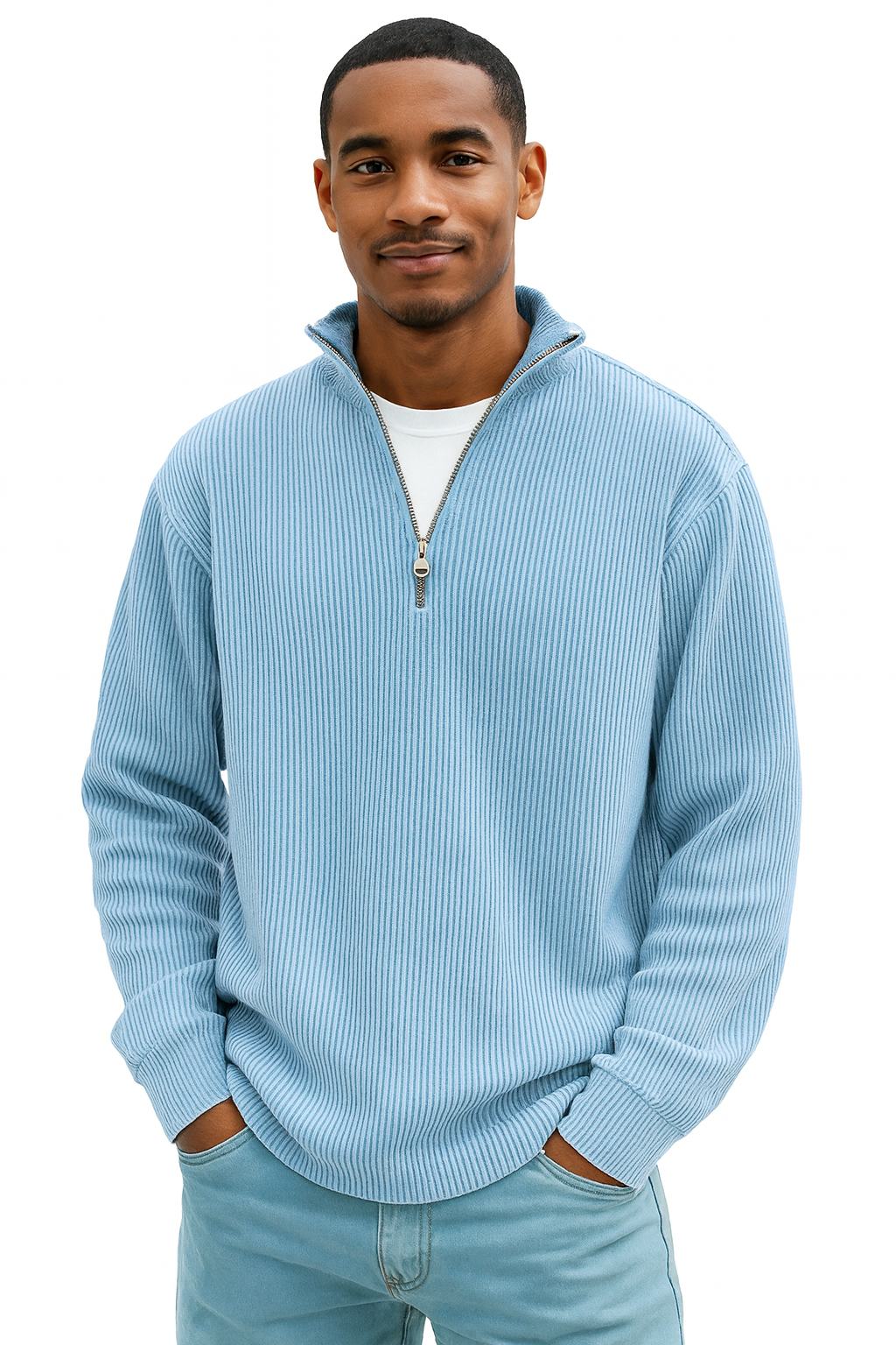 Suéter Hombre Casual Ajuste Regular