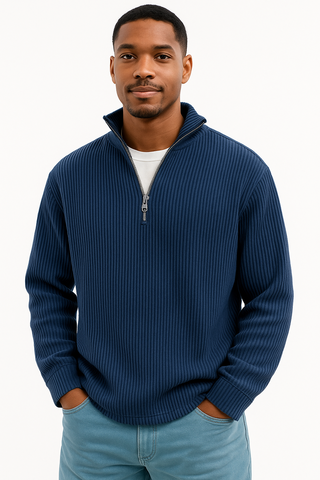 Suéter Hombre Casual Ajuste Regular