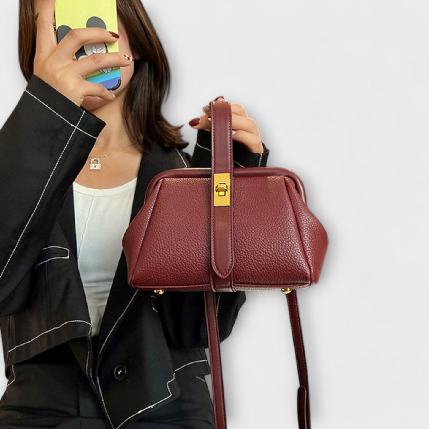 Bolso Mini Mujer de Cuero Diseño Elegante