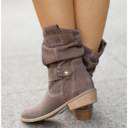 Botines Mujer con Cremallera Suela Ortopédica