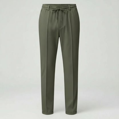 Pantalón Vestir Hombre con Cordón Ajustable