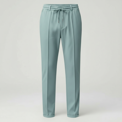 Pantalón Vestir Hombre con Cordón Ajustable