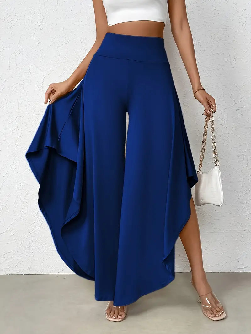 Vestido Mujer Elegante con Dobladillo Asimétrico