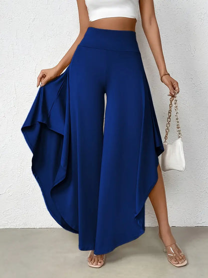 Vestido Mujer Elegante con Dobladillo Asimétrico