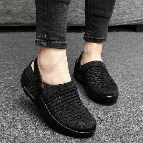 Zapatillas mujer ortopédicas aire acolchadas casuales