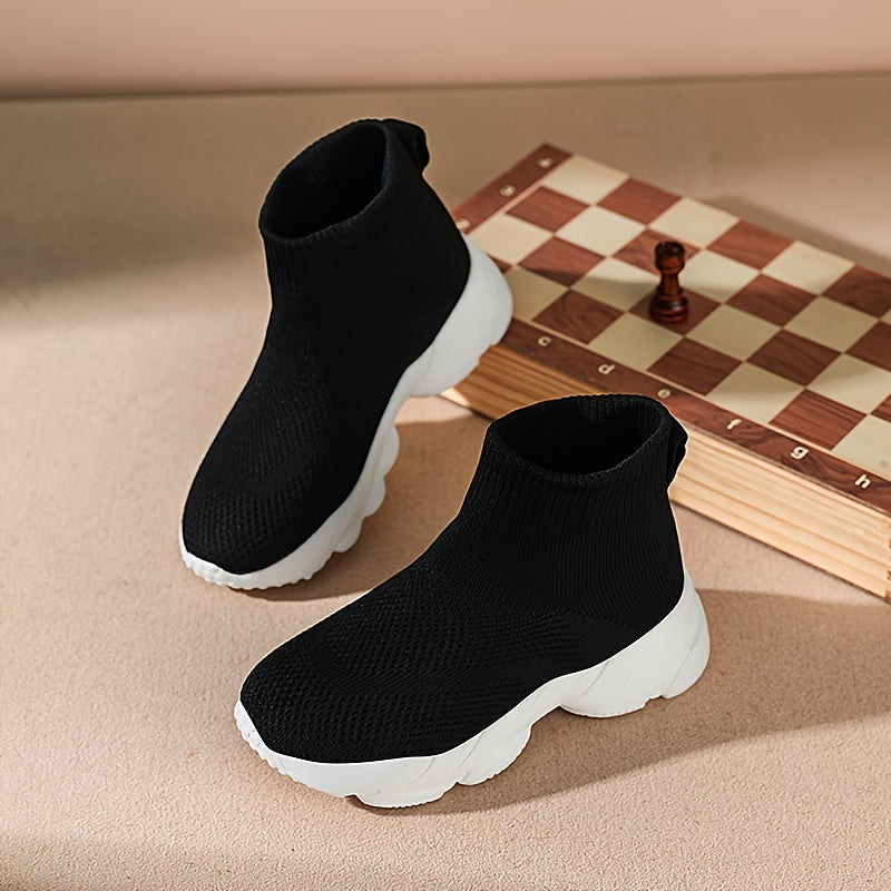 Zapatillas Calcetín Unisex Niños Transpirables Ajuste Cómodo