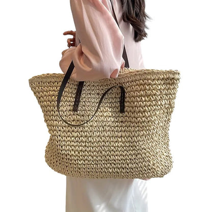 Bolso Tote Mujer Espacioso Estilo Relajado Playa