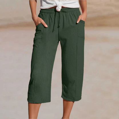 Pantalones cortos Mujer Plisados Ajuste Comodo