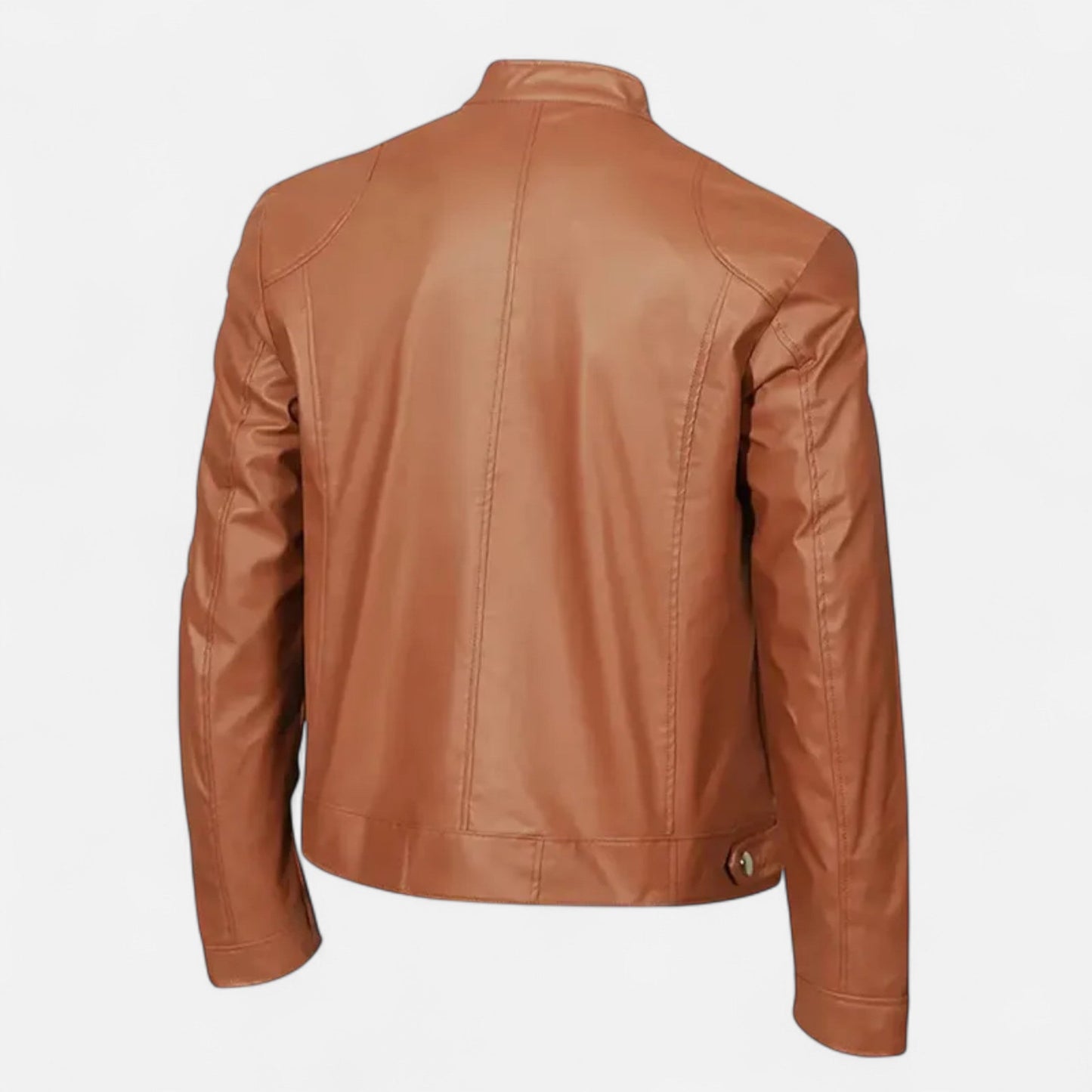 Chaqueta Hombre de Piel Ajuste Clásico