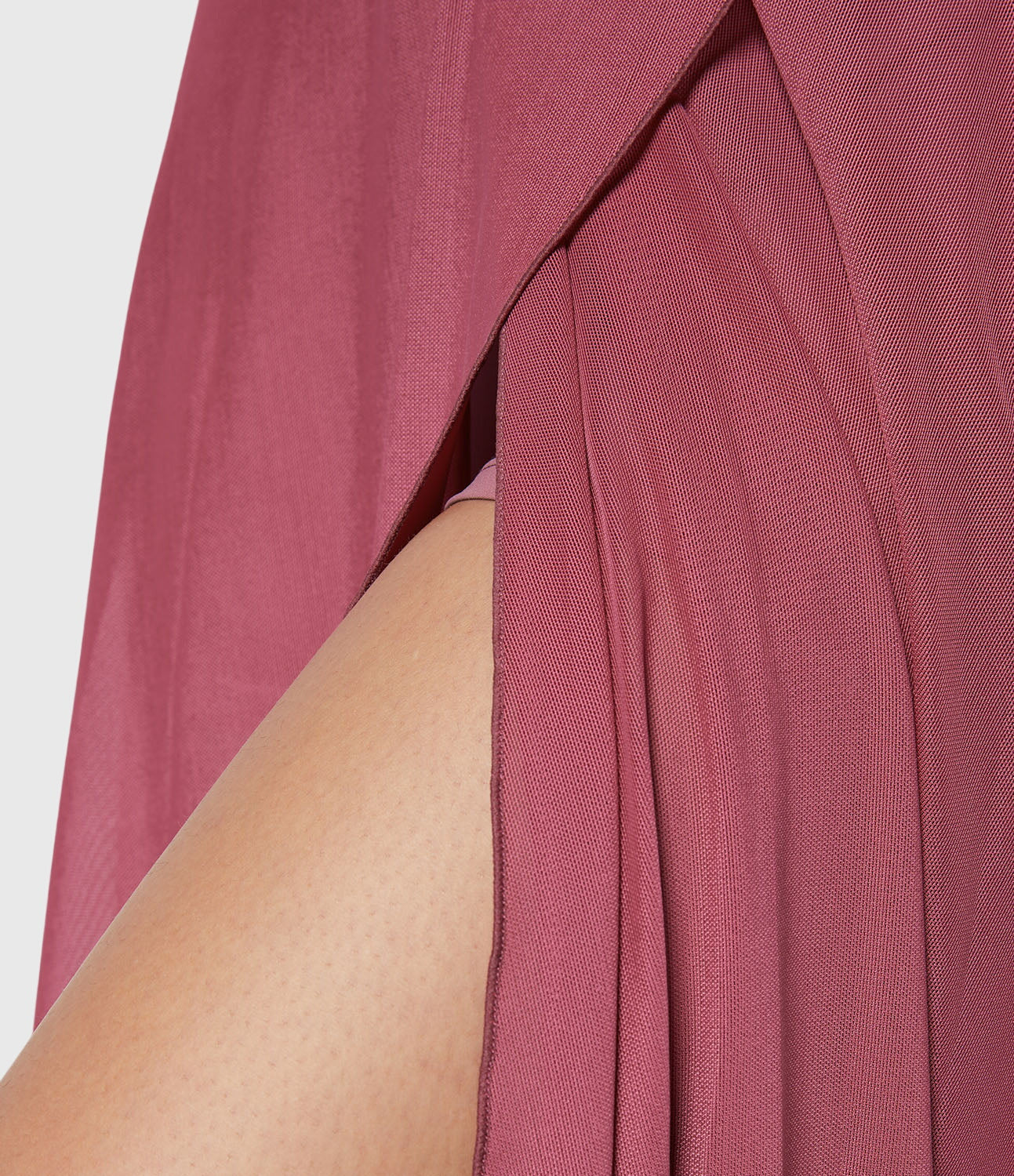 Falda Midi Mujer Talle Alto Cordón Ajustable Acampanada