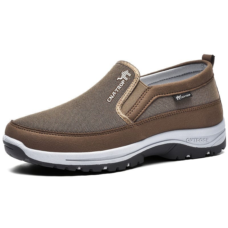 Zapatillas deportivas hombre sin cordones transpirables cómodas