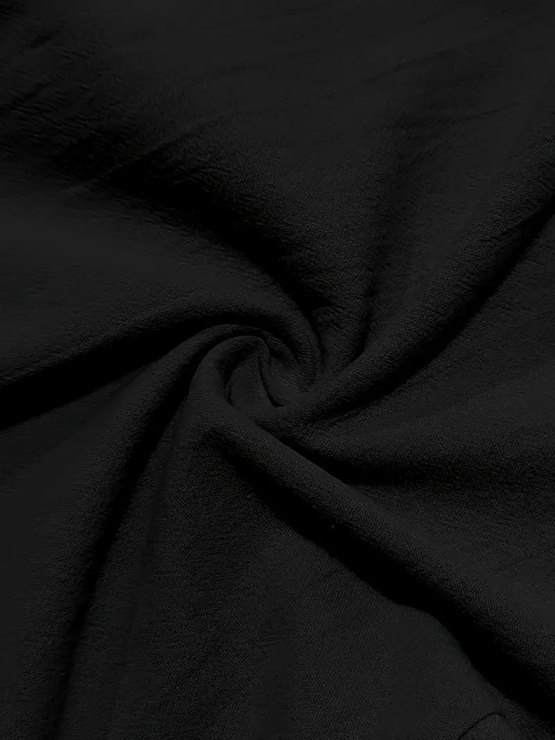 Pantalones Lino Hombre Anchos Cordón Ajustable