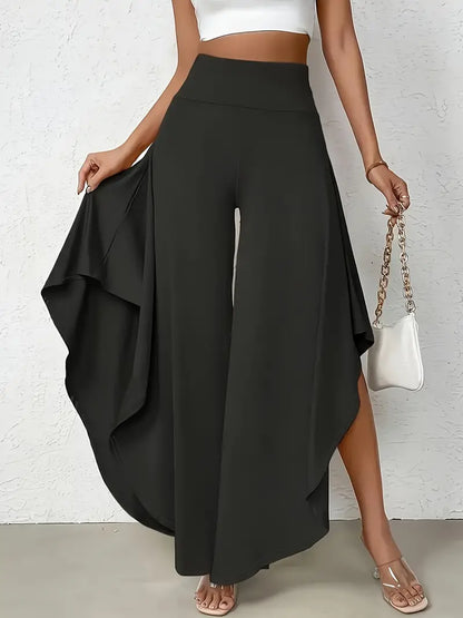 Vestido Mujer Elegante con Dobladillo Asimétrico