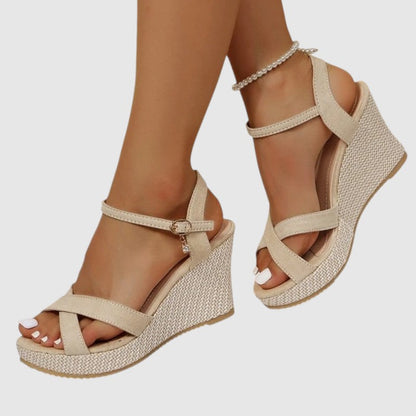 Sandalias Mujer Cuña Plataforma Comodas - Mavetta