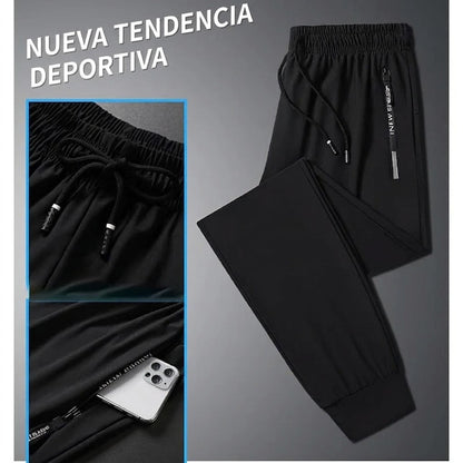 Pantalón casual unisex suave y flexible corte elegante