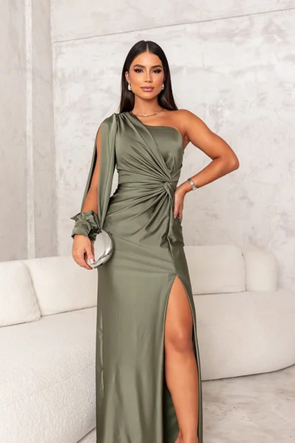 Vestido Mujer Ligero Elegante Silueta Ajustada Fiesta