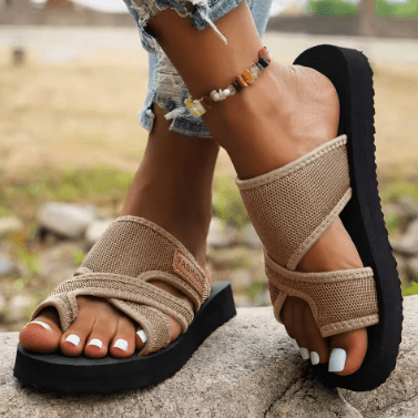 Sandalias Mujer con Soporte Ortopedico Correccion Hallux Valgus