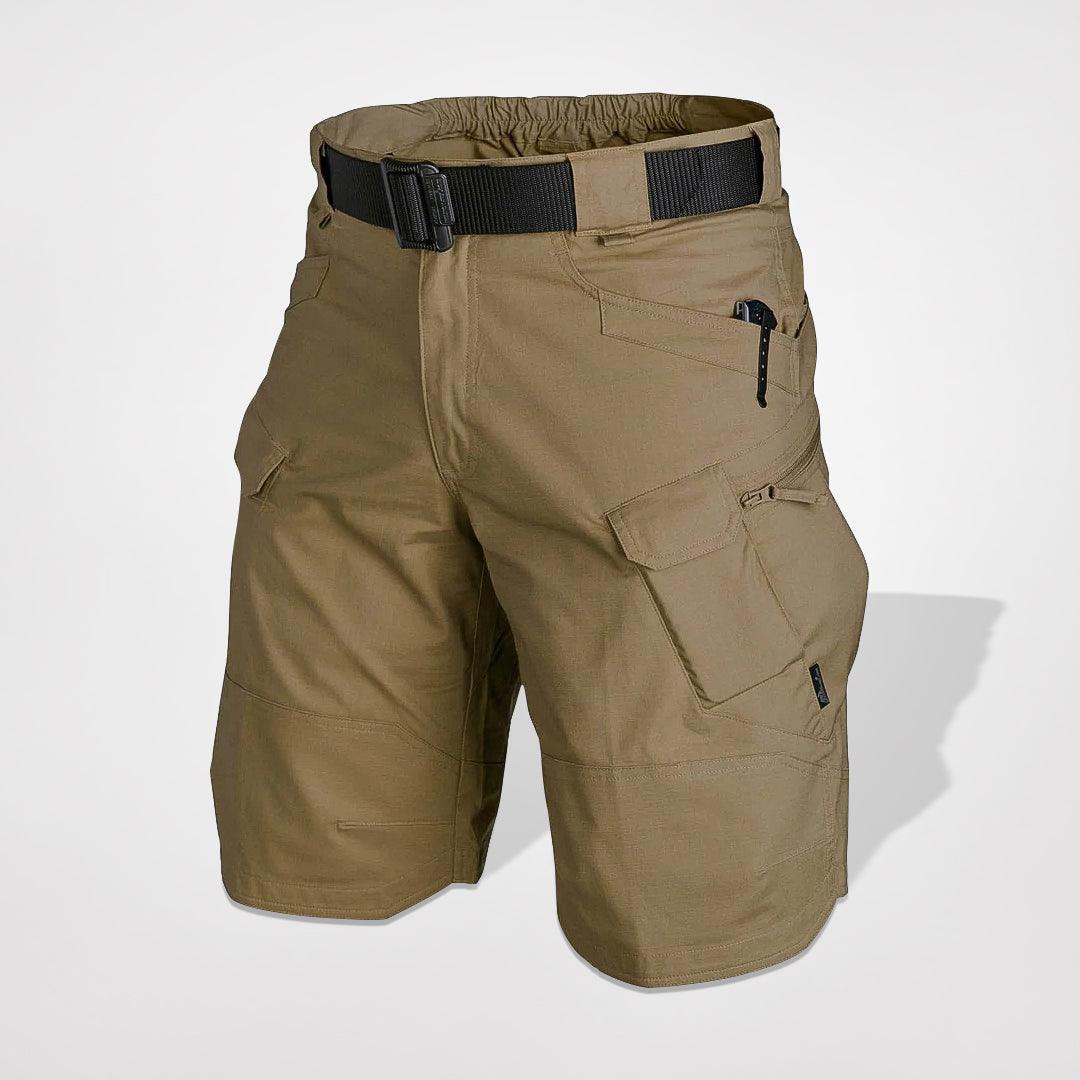 Bermudas Cargo Hombre Algodón Bolsillos Funcionales
