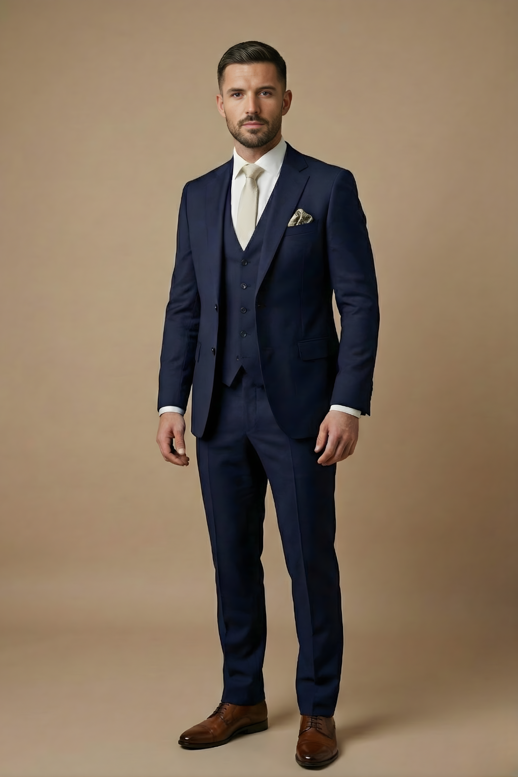 Traje Hombre Tres Piezas Slim Fit Clásico - Mavetta