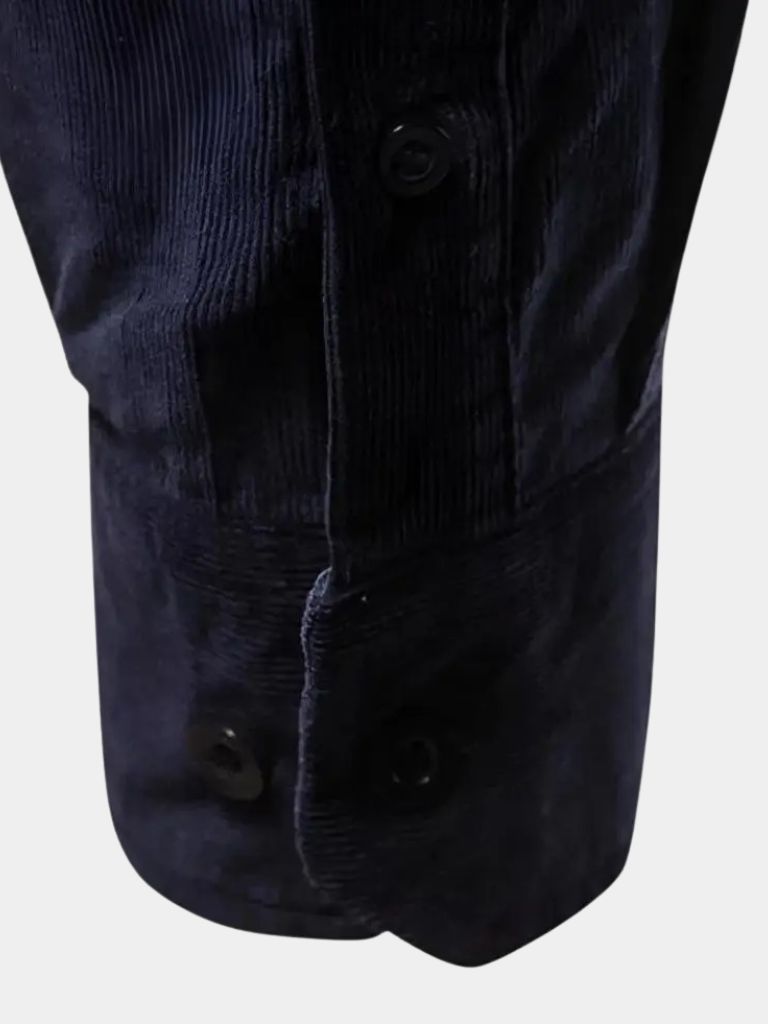 Camisa Hombre de Pana Casual Business Versátil