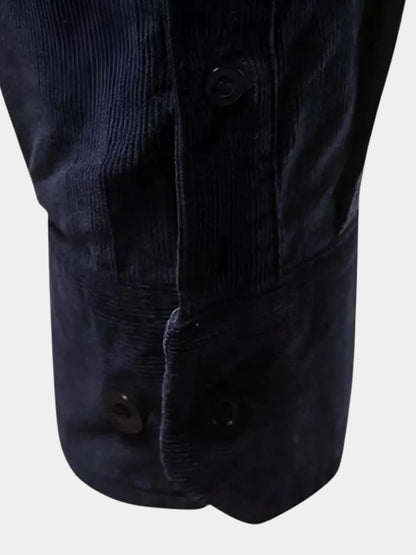 Camisa Hombre de Pana Casual Business Versátil