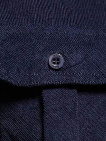 Camisa Hombre de Pana Casual Ajuste Clasico