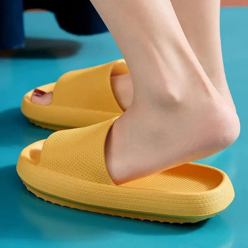 Chanclas Planas Mujer Suela Gruesa Antideslizantes - Mavetta