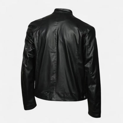 Chaqueta Hombre de Piel Ajuste Clásico