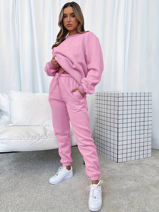 Conjunto Chándal Mujer Algodón Estilo Relajado Dos Piezas - Mavetta