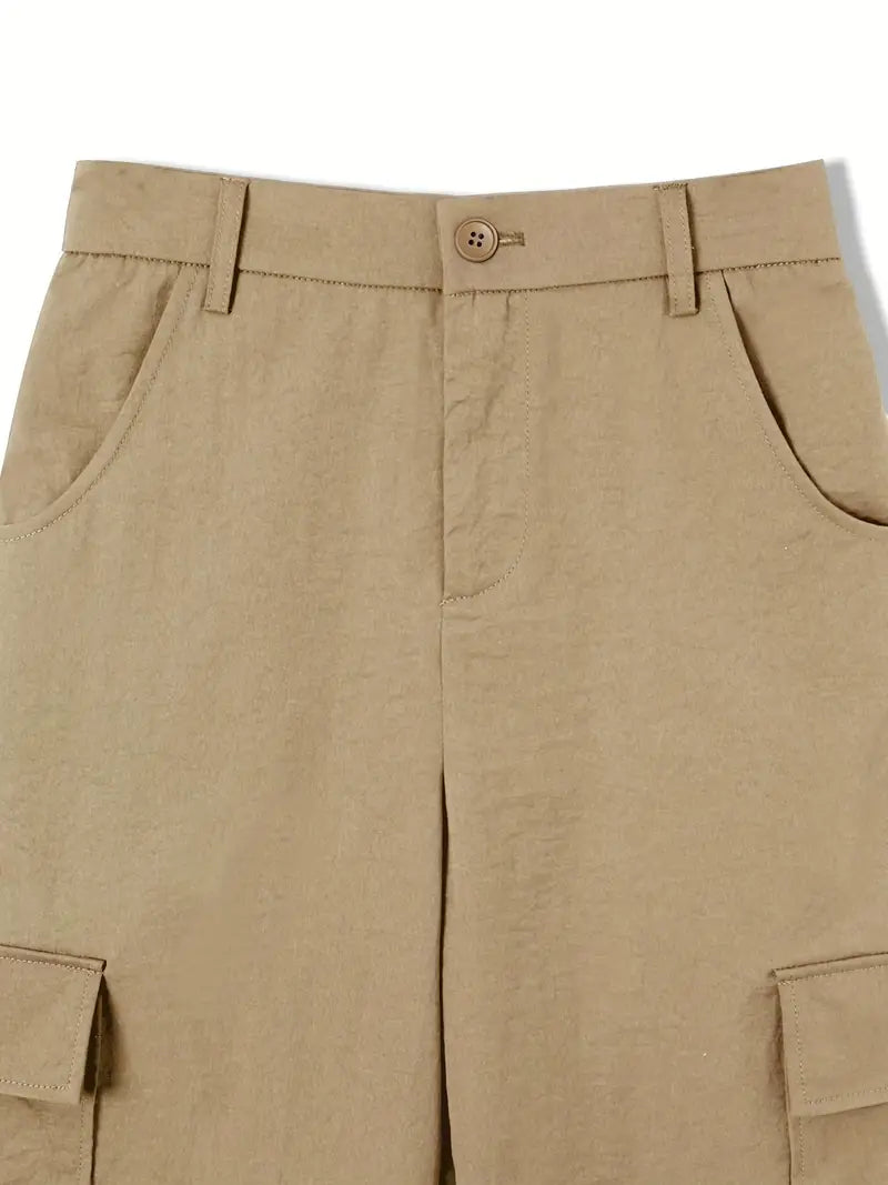 Pantalones Cargo Mujer Algodón Ajuste Estiloso