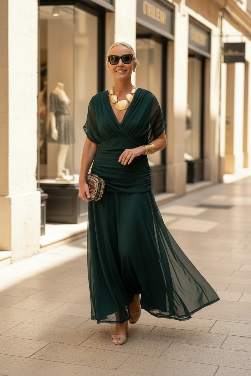 Vestido maxi mujer ligero y cómodo estilo verano