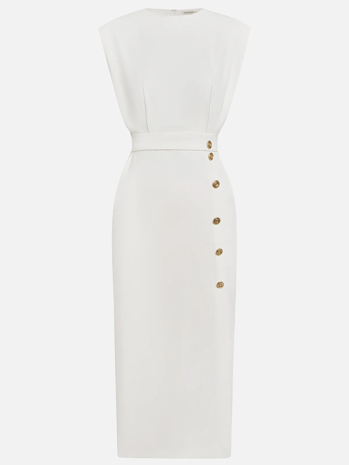 Vestido midi mujer con estilo atemporal y corte elegante