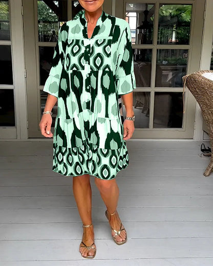 Vestido verano mujer ligero estampado
