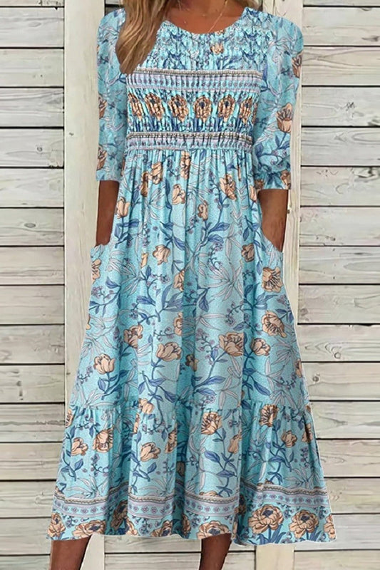Vestido Mujer Estilo Petal Muse Ajuste Casual - Mavetta