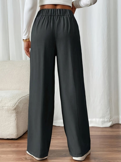 Pantalón Mujer de Talle Alto Corte Recto