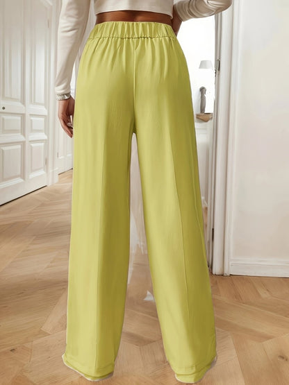 Pantalón Mujer de Talle Alto Corte Recto