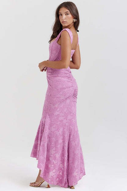 Vestido Mujer con Cintura Esculpida Ajustado