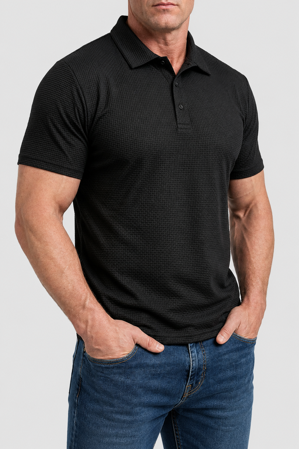 Polo Hombre Algodón Suave Ajuste Cómodo