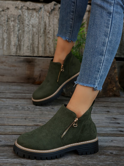 Botines Mujer Ortopédicos Suela Ergonómica Estampado Animal