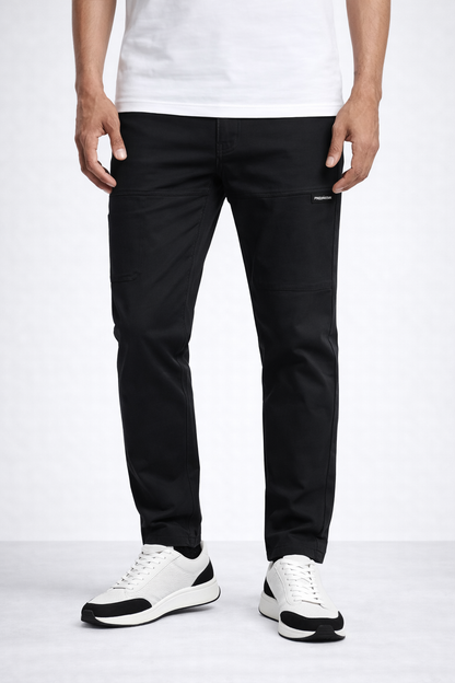 Pantalón Largo Hombre Algodón Elástico Ajuste Cómodo