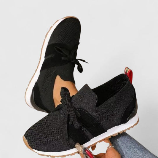 Zapatillas Ortopédicas Mujer Tejido Transpirable Cordones - Mavetta