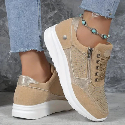 Zapatos Mujer con Cremallera Estilo Elegante