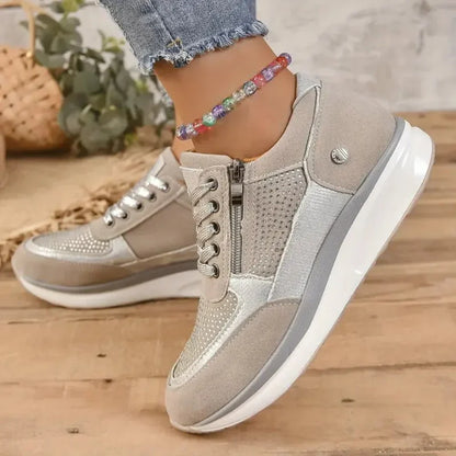 Zapatos Mujer con Cremallera Estilo Elegante