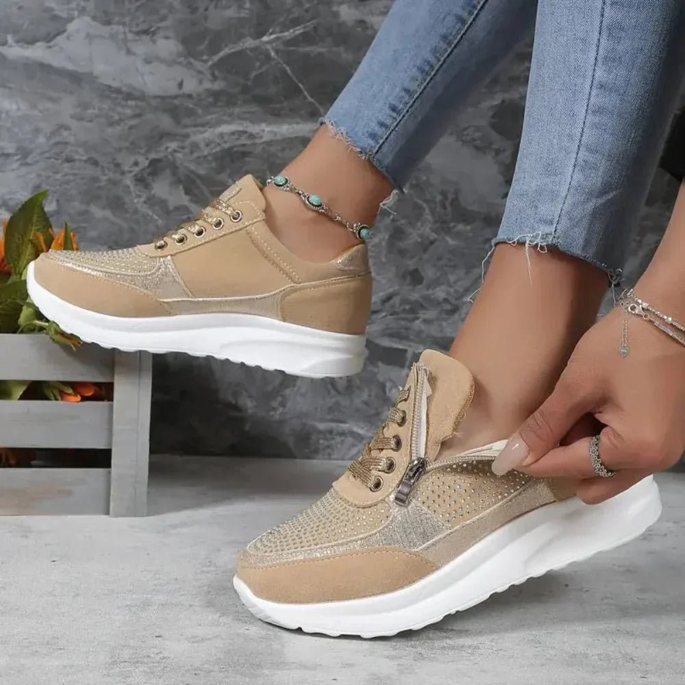 Zapatos Mujer con Cremallera Estilo Elegante