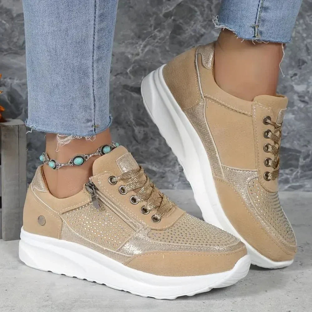 Zapatos Mujer con Cremallera Estilo Elegante - Mavetta