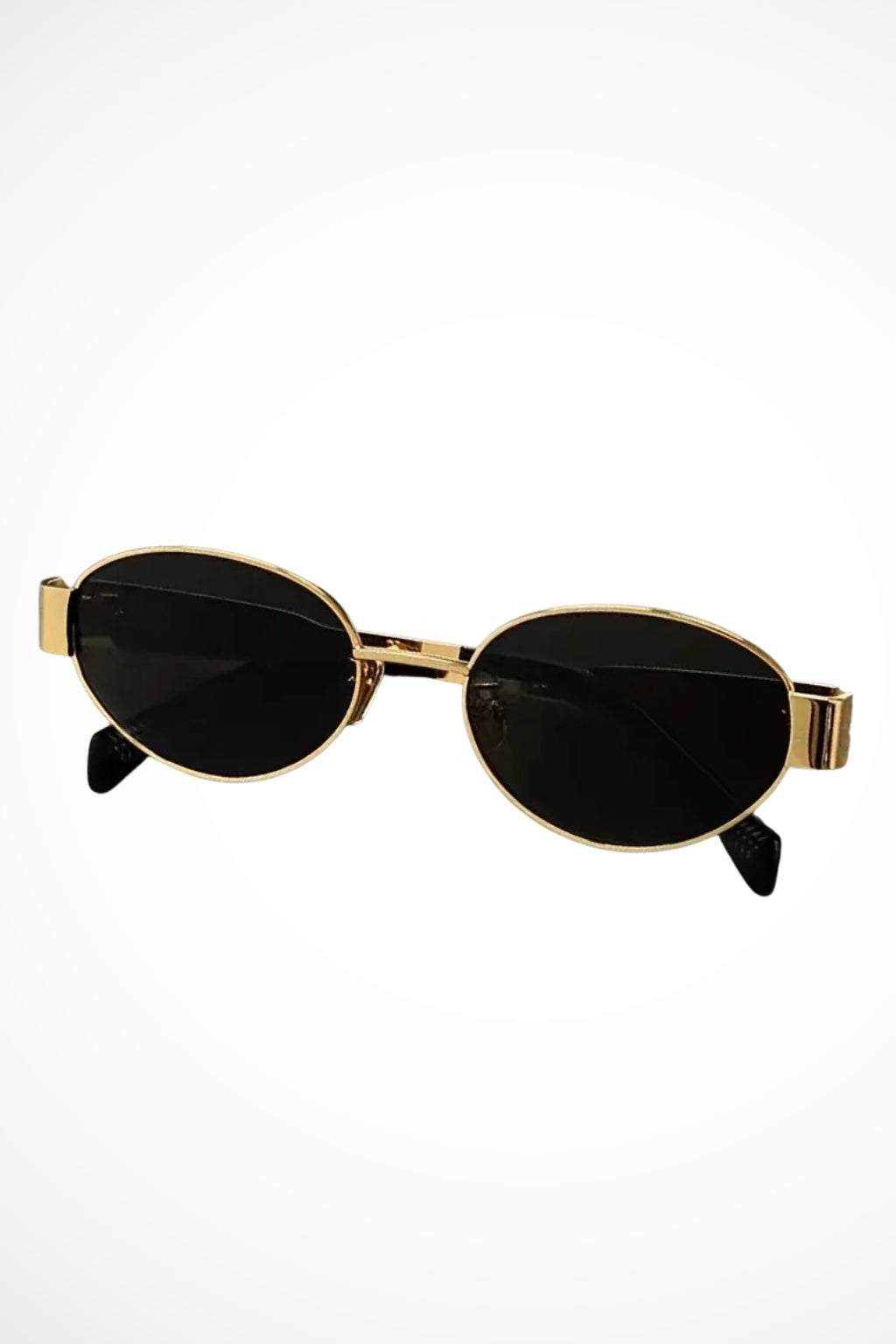 Gafas de sol mujer montura metálica ovaladas estilo retro