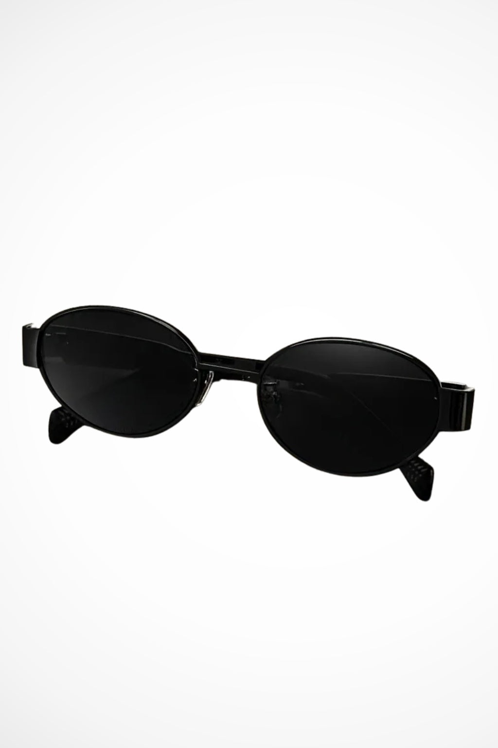 Gafas de sol mujer montura metálica ovaladas estilo retro