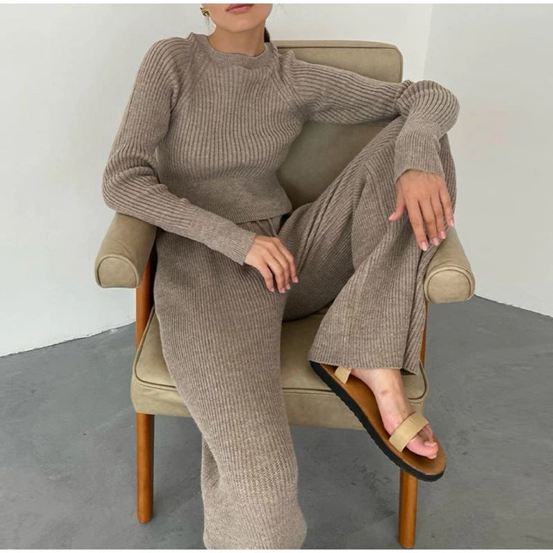 Conjunto Loungewear Mujer Algodón Suave Estilo Casual