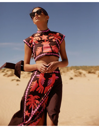 Conjunto Mujer y Falda Estampados